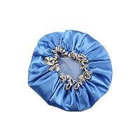 Duschhaube Aquatica – Wiederverwendbar, Wasserdicht, Doppellagig, 27 Cm Durchmesser, Mit Glamourösem Design