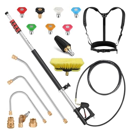24 ft Telescoping Pressure Washer Kit