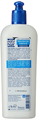 NatuHair SOS Manutenção Intensiva Natuhair Sos Tradicional 300Ml Natuhair Sos Branca Médio