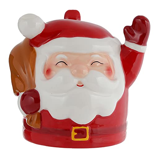 Image of HoitoDeals Upside Down Ceramic Mug Christmas Santa Design For Men, Women, Home, Dining Table Novelty Gift Item (1Pcs)