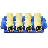 ♆Diseño apilable: estos soportes para tacos de silicona tienen una apariencia en forma de V que les permite apilarse perfectamente encima del otro. Puede ahorrar espacio en su cocina y mantener sus tacos en su lugar con el diseño de ranura en forma de V.