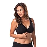 Leading Lady Meryl Cotton Front-Closure Comfort & Sleep Bra - Comfy Cotton Sleep and Leisure Bras Fo