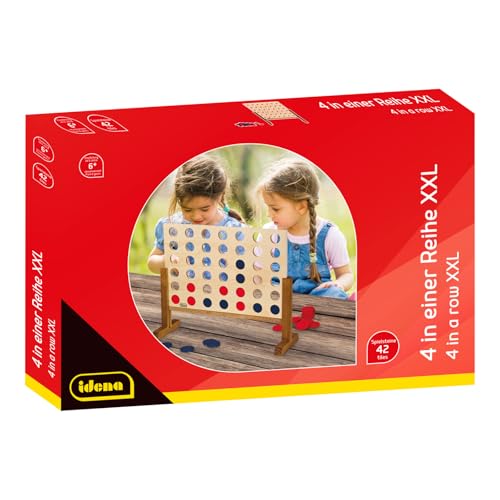 Juego de Mesa 4 en Línea XXL de Madera 45x56x17 cm miniatura 6