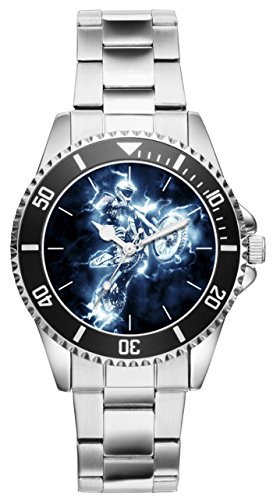 Preisvergleich Produktbild KIESENBERG Geschenk für Motocross Motorrad Enduro Fans Fahrer Uhr 6185