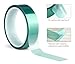 TOUSEN 0.05 ×10mm × 108FT PET High-Temperature Green Tape – Heat Transfer Tape for Heat Sublimation Press Vinyl - Easy Peel-Off Residue-Free, Electronics, Automotive & Industrial Use