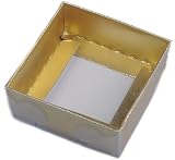 Gold Deko Schachteln, 12x15x3cm