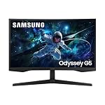 Samsung – Samsung Odyssey G55C Curved Gaming Monitor, 27 Zoll, Bildsch