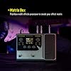 SONICAKE Matribox - Guitar Multi Effects Processor with Expression Pedal, With 130 Built-in Guitar/Bass/Acoustic Effects, Amp Modeling, IR Cabinets Simulation, Stereo OTG USB Audio Interface QME-50