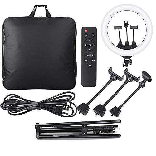 FACAZ Kamera Foto Video Beleuchtungsset 22 Zoll LED Ring Fülllicht Handy Live Support Selfie Beauty Ring Fotografie Foto… – Bild 3