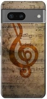 R2368 Sheet Music Notes Case Cover for Google Pixel 7a