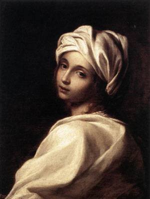 Peinture à l'huile d'Elisabetta Sirani, un portrait d'art aux finitions nobles