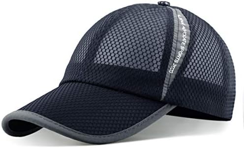 ELLEWIN Unisex Breathable Full Mesh Baseball Cap Quick Dry Running hat Lightweight Cooling Water Sports Hat
