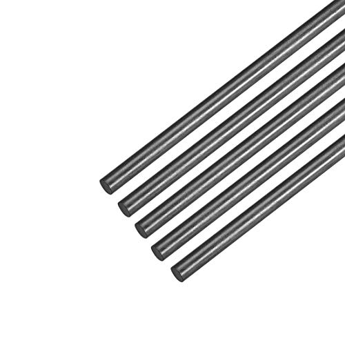 Awclub 5Mm Carbon Fiber Bar For Rc Airplane Matte Pole Us, 200Mm 7.8Inch, 5Pcs #TOP3