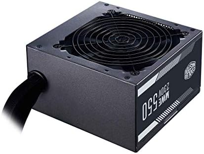 Cooler Master MWE 750 Gold V2 Fully Modular PSU (UK Plug) - 80 PLUS Gold 750W Power Supply Unit, Flat Black Cabling, 120mm HDB Fan, High-Temperature Threshold - 5 Year Warranty