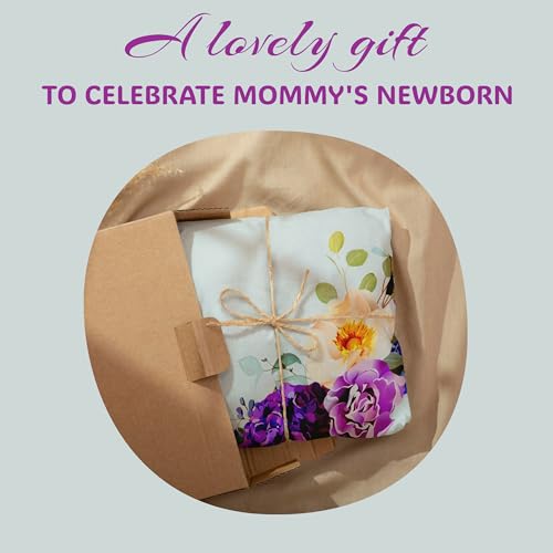 Image of Monthly Milestone Blanket Floral Humming Bird Design | 1-12 Months | Ultra-Soft & Skin-Friendly | Ideal for Newborn Boys & Girls | Perfect Baby Growth Tracker & Photoshoot Prop