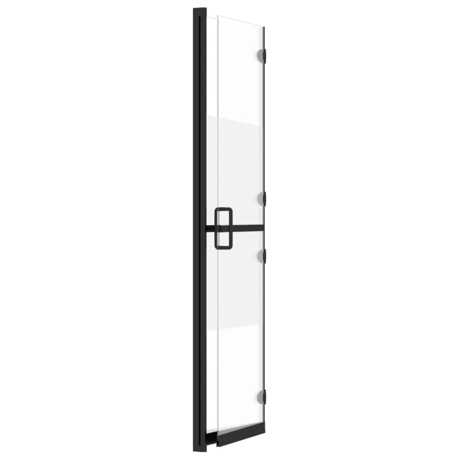 ZEYUAN Parete per Doccia Walk-in Pieghevole in Vetro ESG 70x190 cm,Parete per Doccia Walk-in,Porta Doccia,Parete Vasca da Bagno,Parete Doccia-151186