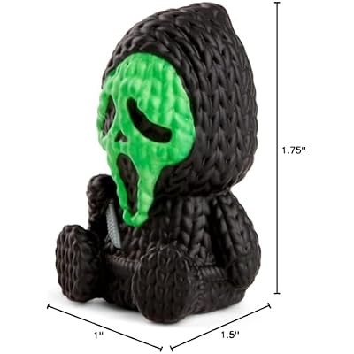 Handmade by Robots - Ghost Face #009 (1.75 Micro Vinyl Figure) (Fluorescent Green Face)