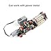 Sparkleiot Building Blocks 6 Speed Gearbox with V16 Engine Model for MOC Power Functions