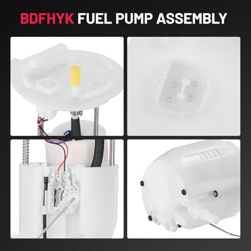Image of BDFHYK Electric Fuel Pump Module Assembly Compatible with Ford Flex 2010-2012 3.5L V6, Compatible with Lincoln MKT 2010-2012 3.7L V6 Replace E2558M