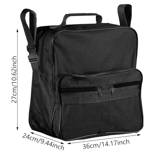 Bolsa para silla de ruedas que soluciona la falta de espacio y lluvia 5