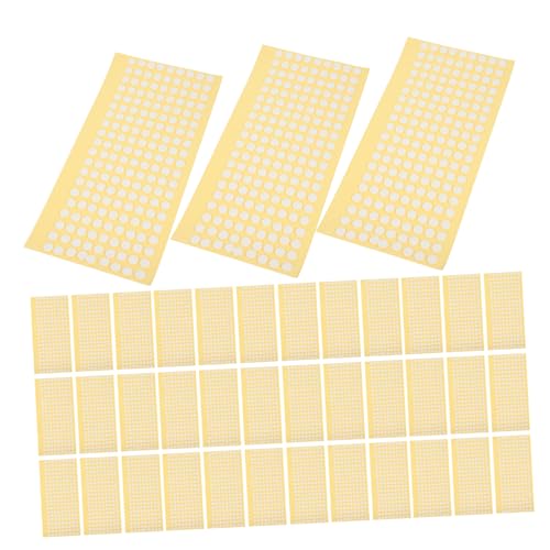 GRIRIW 1000pcs Double Sided Adhesive Dots Circle Sticker Labels for Crafting Traceless Double Sided Adhesive Dots