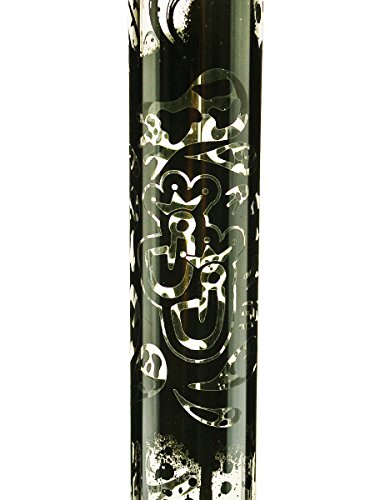 Jelly Joker Geister-Glasbong mit Street Art-Aufdruck, 45 cm, 18,8 mm - Head&Nature Bong-Kollektion – Bild 4
