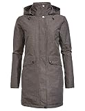 VAUDE Damen Limford Coat, Mantel Jacke, moondust, 42 (L)