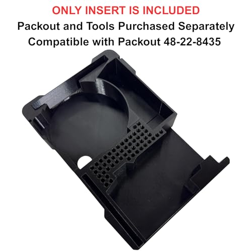 Image of M18 Fuel Compact Router Packout Organizer with Tool, Battery and Bit Storage for Packout Compact Tool Box, Battery and Accessory Storage, Insert Only 2732-20 - Fits Packout 48-22-8435