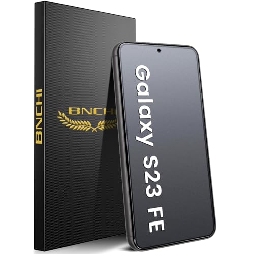 BNCHI 2 Stück für Samsung Galaxy S23 FE für Panzerglas Matt, Unterstützung Fingerabdruck-Entsperrung, Anti Blendung Schu...