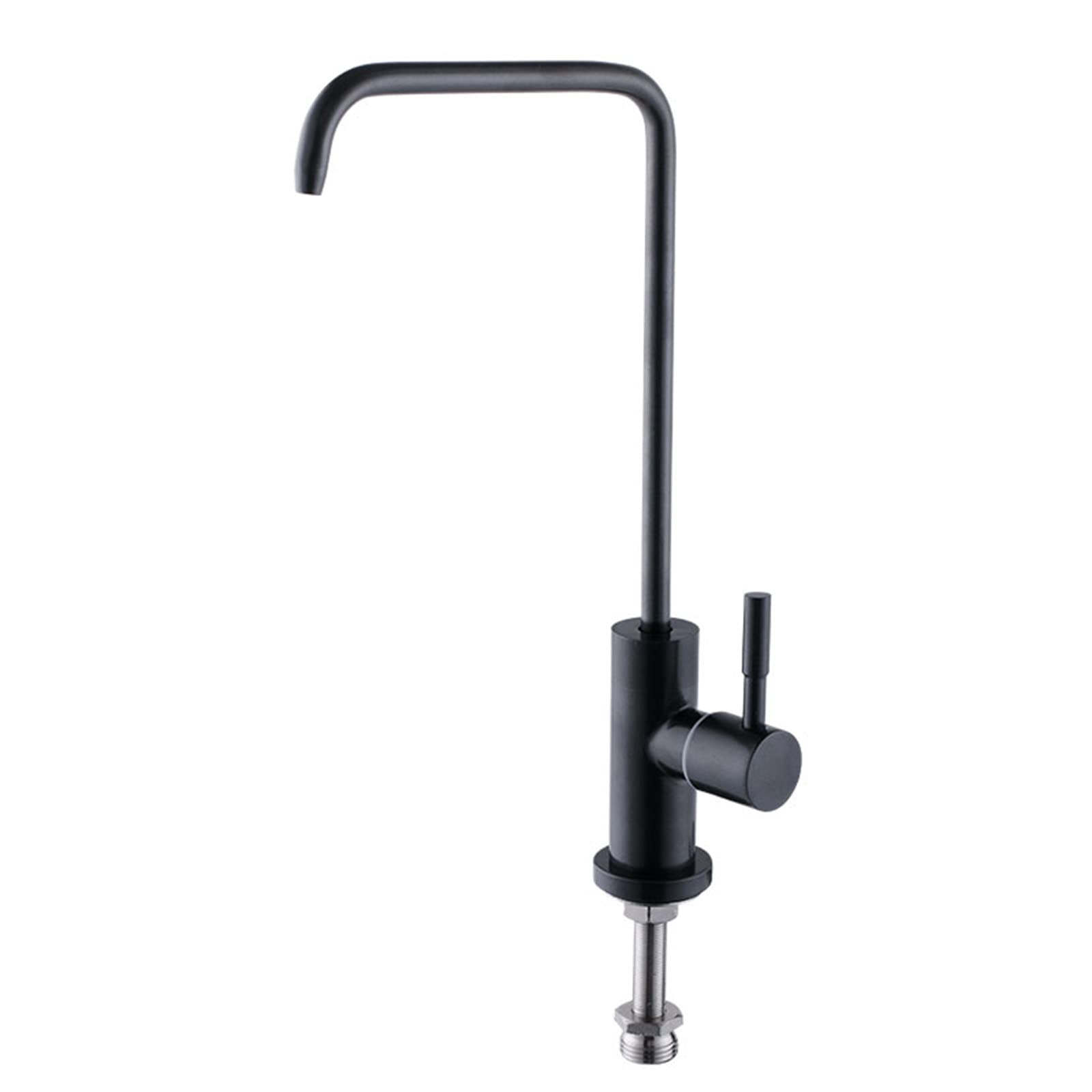 Robinet de cuisine pivotant acier inoxydable monotrou pratique