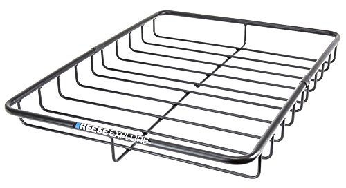 Reese Explore 1394400 Low Profile Rooftop Cargo Basket, Black