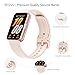 5 Pack Silicone Band Compatible with Samsung Galaxy Fit 3, Soft Adjustable Sport Breathable Replacement Watch Strap Loop for Galaxy Fit 3 SM-R390 Smartwatch Accessories