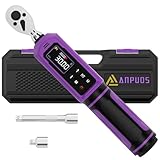 ANPUDS Digitaler Drehmomentschlüssel 1/4 Zoll, 0.45-30Nm Drehmomentschlüssel Set, Fahrrad &...