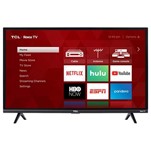 TCL 32S327 32 Inch 3-Series Roku Smart HD TV (Renewed)