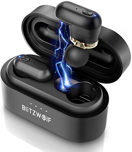 Blitzwolf BW-FYE5S tws bluetooth 5.0 fone de ouvido sem fio fones super  mini controle toque