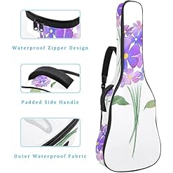 Étui de protection rembourré pour guitare acoustique classique Style graffiti, Multicolore 03., 42.9×16.9×4.7 in… - Les Beatles, Paul McCartney, John Lennon, RIngo Starr, George Harrison Étui de protection rembourré pour guitare acoustique classique Style graffiti, Multicolore 03., 42.9x16.9x4.7 in… – Image 4