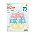 Nuby Easter Egg Popper Teether – Soft Silicone Teething Toy for Babies, 3+ Months, Sensory Pop Bubbles, Easy Grip Design