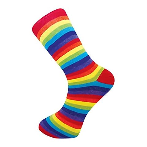 macahel Comfortable Cotton Striped Socks Cover