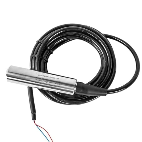 Capteur de niveau de liquide submersible pour réservoir d'eau avec sortie 0-5V et câble de 5m