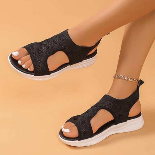 Pantoufles douche légères et sandales de marche avec élastique - 5