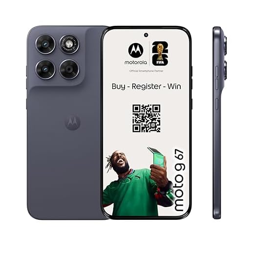 Motorola Moto g67 5G Smartphone (6,78“-Super-HD-Display mit Corning Gorilla Glas 7i, Sturz- und Kratzschutz, 50-MP-Kamera, 4/128 GB, 5100 mAh, Android 16) Pantone Arctic Seal