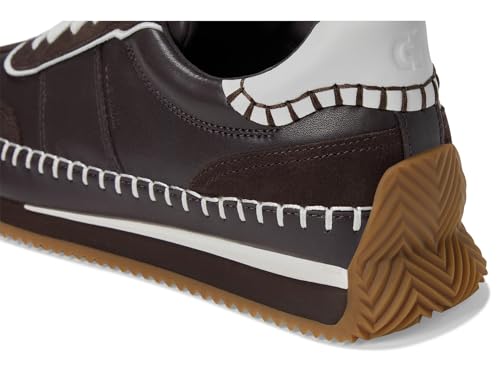Cole Haan Cole Haan Women's Grandpro Premier Runners, Dark Chocolate/White Leather, 11-B US