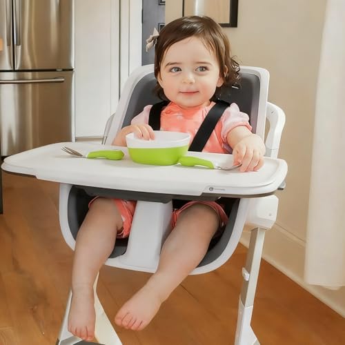 Hauck Hochstuhl Gurt,5 Punkt Gurt Hochstuhl für Tripp Trapp,Ersatz-Sicherheitsgurte,Kinderwagen Zubehör,Verstellbare Wandelbare Baby Sicherheitsgurt,Kinderschutzgurt,Sicherheitsgurt (Schwarz)
