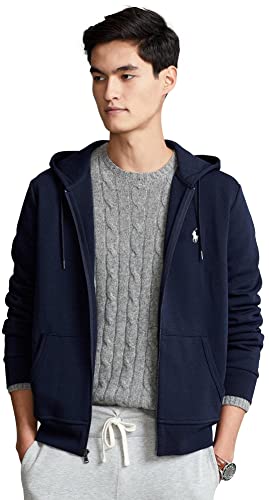 Image of POLO RALPH LAUREN Double-Knit Full Zip Hoodie