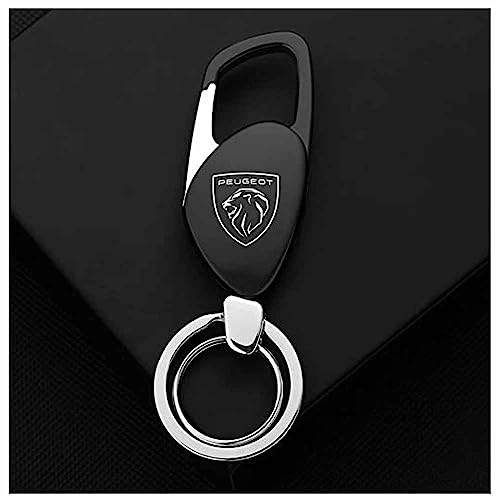 LAFENI Portachiavi Auto per P-eugeot, Pelle