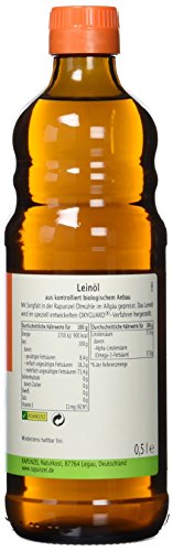 Rapunzel Bio Leinöl nativ, 500 ml