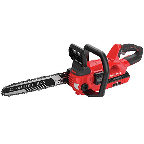 CRAFTSMAN V60 Cordless Chainsaw, 16-Inch (CMCCS660E1)