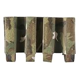 PEW Tactical FCスタイル ターンオーバー クアッドSMGマガジンポーチ スモール マルチカム