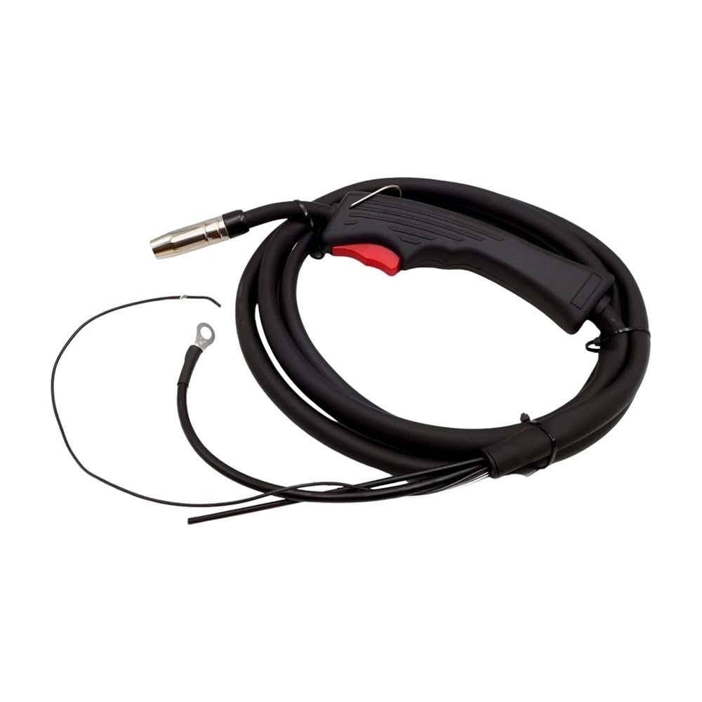 Antorcha de soldadura MIG de un solo gatillo con válvula de gas, empuje 15 100E QTB-100AF NV-100-E, 2,5 metros
