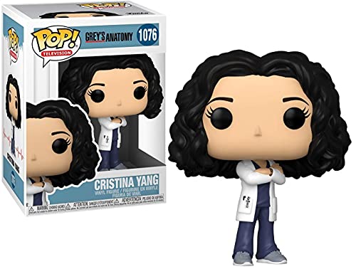 Funko Pop! TV: Grey'S Anatomy-Cristina Yang Collectible Toy - Figura de Vinilo Coleccionable - Idea de Regalo- Mercancia Oficial - Juguetes para Niños y Adultos - TV Fans - Muñeco para Coleccionistas